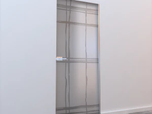 glass door l 001 3D Model