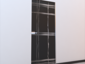 glass door l 001 Modello 3D