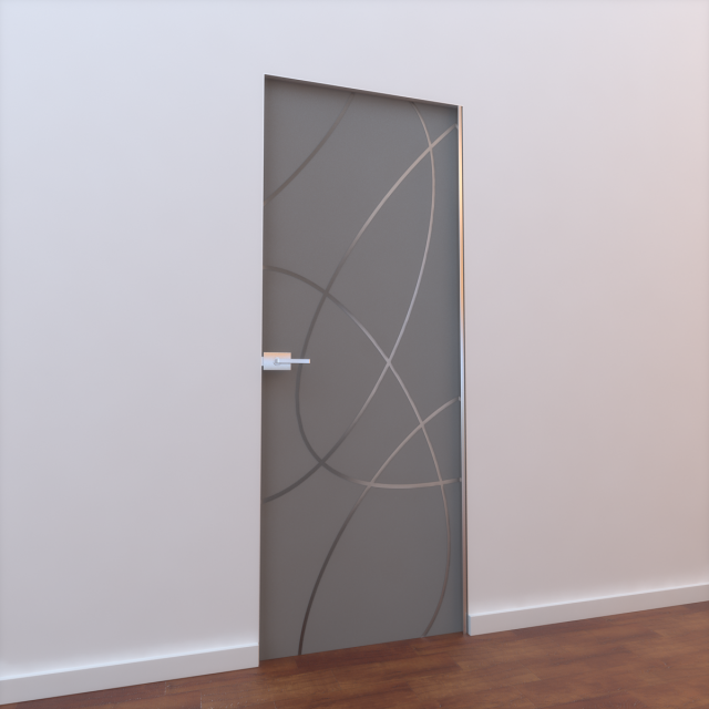 glass door l 002 3D 모델 .c4d .max .obj .3ds .fbx .stl .blend 