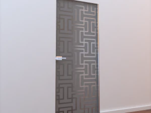 porta de vidro l 004 Modelo 3D