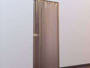 glass door l 006 3D Model