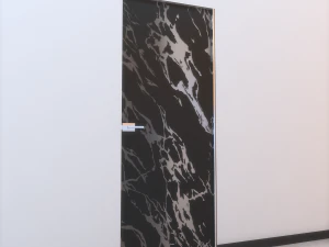 glass door l 007 3D Model