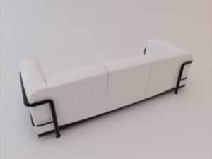 sofa set 001 Modelo 3D
