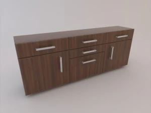 sofa set 001 3D Model