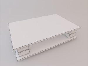sofa set 001 Modelo 3D