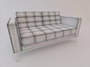 sofa set 002 3D Model