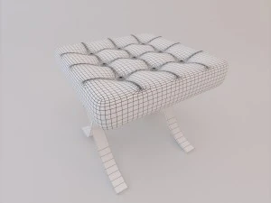sofa set 002 3D Model