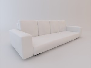 sofa set 003 Modello 3D