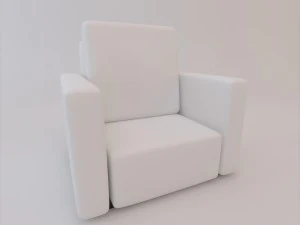 sofa set 003 3D Model