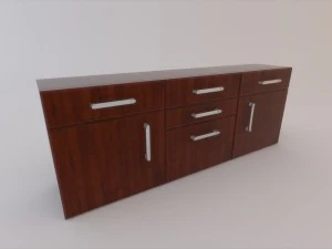 sofa set 003 3D Model