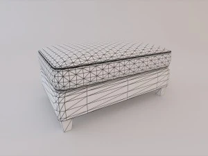 sofa set 003 3D Model