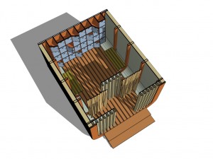 city beach complex Modelo 3D