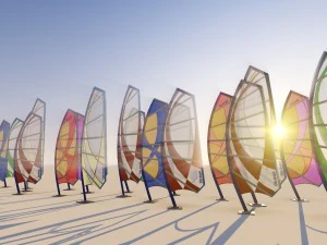 complejo de playa de la ciudad Modelo 3D