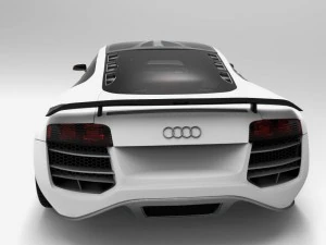 audi r8 v12 sport 3D Model