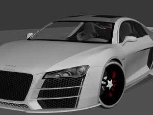 audi r8 v12 sport 3Dモデル