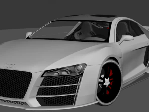 audi r8 v12 sport 3D Model