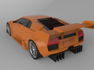 lamborghini gtr Modèle 3D