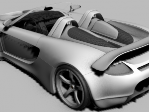 porche carrera gt sport 3D Модель