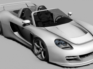 porche carrera gt sport 3D Модель