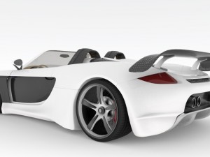 porche carrera gt sport 3D Модель