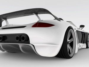 porche carrera gt sport 3D Модель