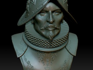 conquistador 3Dプリントモデル
