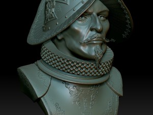 conquistador 3Dプリントモデル