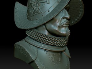 conquistador 3Dプリントモデル