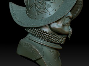conquistador 3Dプリントモデル