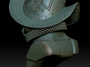 conquistador 3Dプリントモデル