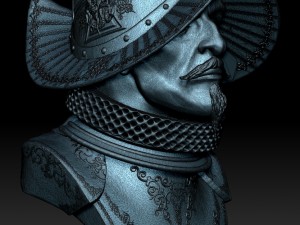 conquistador 3Dプリントモデル