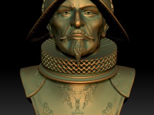 conquistador 3Dプリントモデル