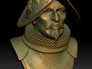 conquistador 3Dプリントモデル