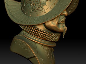 conquistador 3Dプリントモデル