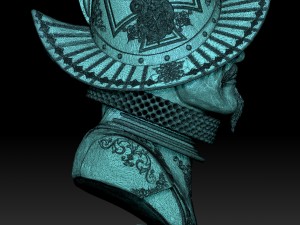conquistador 3Dプリントモデル