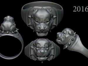 halka rottweiler 3D Baskı Modeli