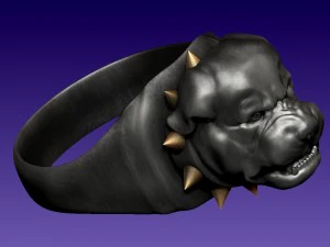 ring rottweiler 3D Print Model