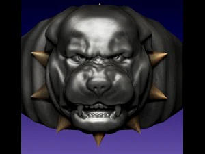 ring rottweiler 3D Print Model