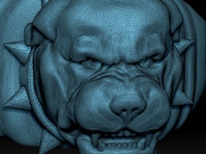 ring rottweiler 3Dプリントモデル