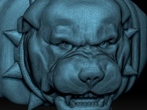 ring rottweiler 3D Print Model