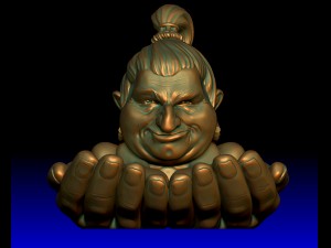 ashtray 1 3Dプリントモデル
