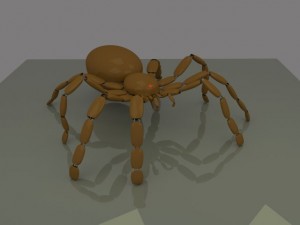 spider 3D 模型