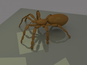 spider Model 3D