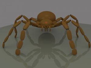 spider Model 3D