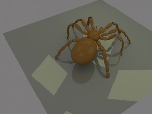spider Model 3D
