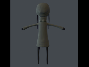 dark girl 3D मॉडल