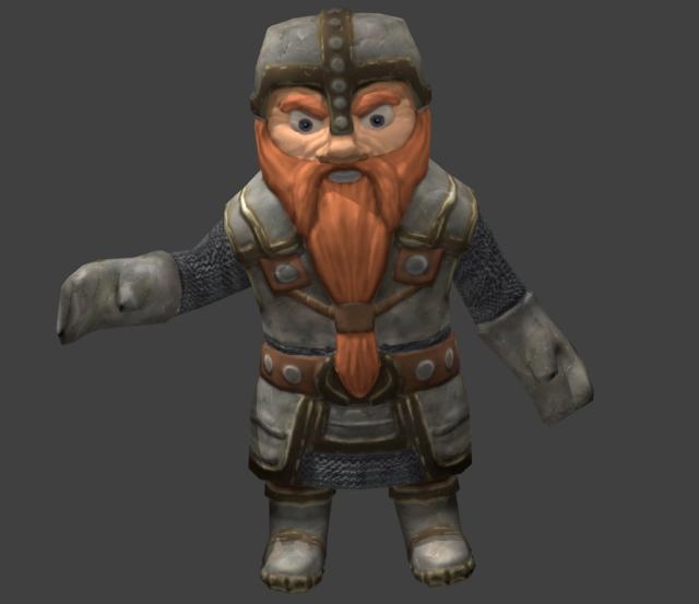 gnome Modello 3D .c4d .max .obj .3ds .fbx .stl .blend 
