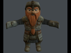 gnome Modello 3D