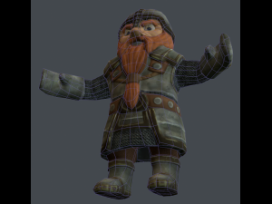 gnome Modello 3D