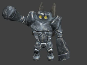 голем 3D Модель